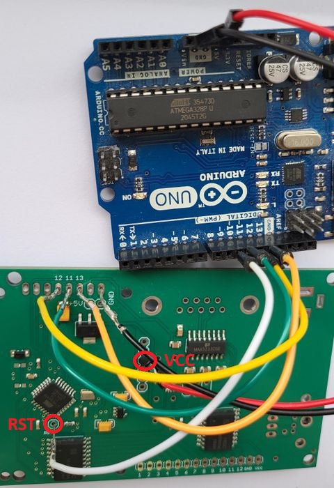 Burning the bootloader